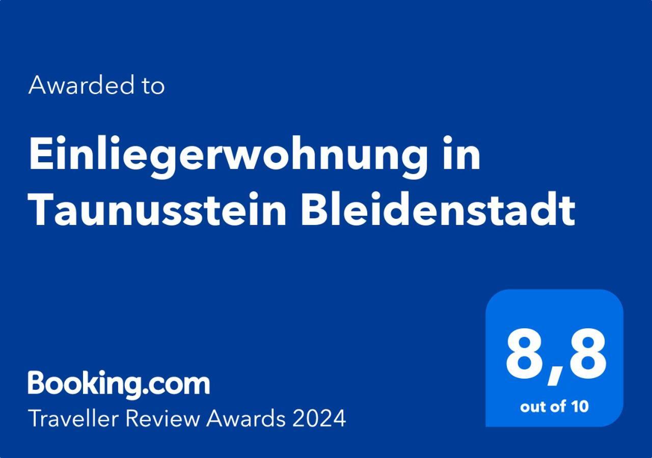 Einliegerwohnung In Taunusstein Bleidenstadt Bagian luar foto